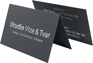 Individuální formát vizitky